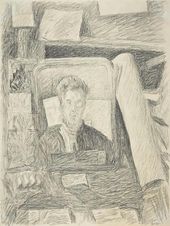 Илларион Владимирович ГОЛИЦЫН (1928–2007). Автопортрет. 1973