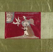 Пелена подвесная. Убиение царевича Димитрия. Сольвычегодск, мастерская Анны Ивановны Строгановой. 1650-е