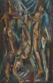 Василий ЧЕКРЫГИН (1897–1922). Три фигуры. 1922