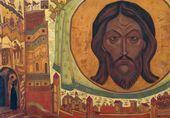 «И мы видим» [«И узрим»]. Из серии «Sancta» (шестая композиция согласно авторскому списку). 1922