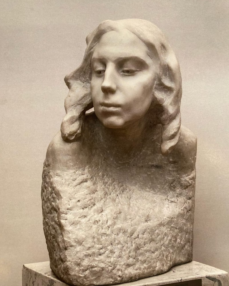 А.С. ГОЛУБКИНА. Портрет Е.Д. Никифоровой («Сирень»). 1909