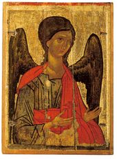 Архангел Михаил. Из деисусного чина. Конец XIV века