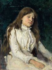 Виктор Михайлович ВАСНЕЦОВ. Портрет Н.А. Мамонтовой. 1883