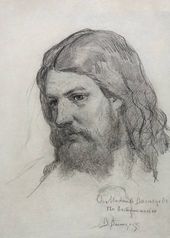 Виктор Михайлович ВАСНЕЦОВ. Портрет Михаила Васильевича Васнецова, отца художника. 1870