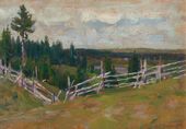 Аполлинарий Михайлович ВАСНЕЦОВ. Село Мухино. 12 верст от села Рябова. 1900 