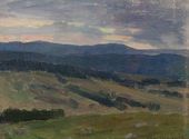Аполлинарий Михайлович ВАСНЕЦОВ. Сумерки. Кушва. 1890. Этюд