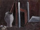 АНДРЕЙ ВЛАДИМИРОВИЧ ВАСНЕЦОВ. Натюрморт с белым сосудом. 1990–2000