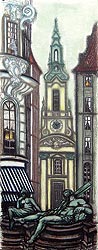 Алла Бедина. Триптих Вена (Модерн). 2011 Алла Бедина. Триптих Вена (Модерн). 2011