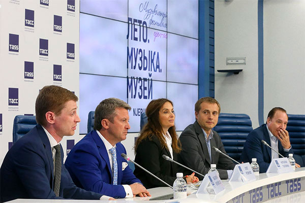 на пресс-конференции в ТАСС была объявлена программа фестиваля 'Лето.Музыка.Музей'