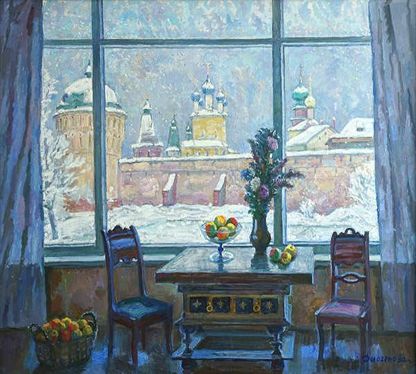 М.К. Финогенова. Мой Борисоглеб. х.м. 2019 г.