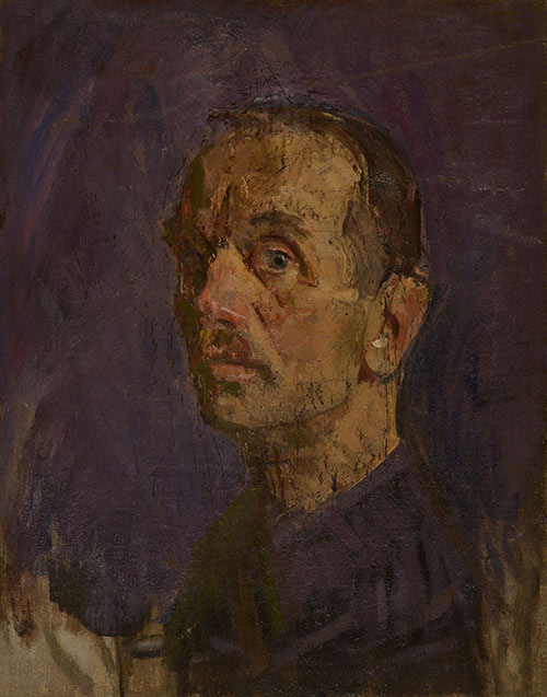 К.С. Мельников. Автопортрет. Конец 1930-х