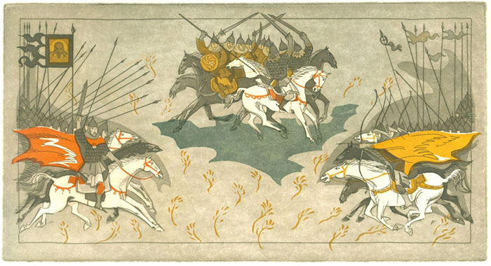 А.Д. Шмаринов. Куликовская битва. 1978-1979