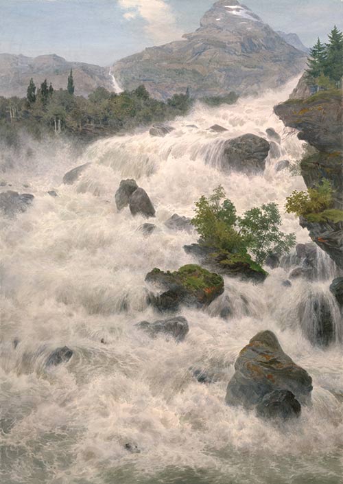 С.Н. Андрияка. Водопад в Норвегии. 2007