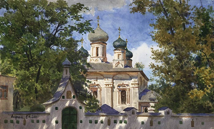 С.Н. Андрияка. Сретенский монастырь. 2001