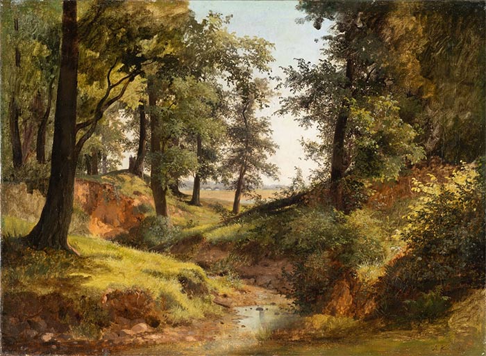 Каменев Л.Л. Ручей. 1883