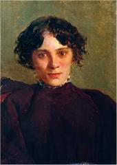 Портрет М.П. Габаевой. 1886 Портрет М.П. Габаевой. 1886