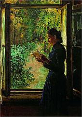 Портрет Н.И. Петрункевич. 1892-1893 Портрет Н.И. Петрункевич. 1892-1893