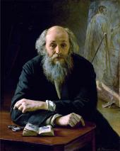 H.A. ЯРОШЕНКО. Портрет H.H. Ге. 1890 H.A. ЯРОШЕНКО. Портрет H.H. Ге. 1890