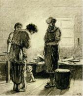 H.H. ГE. «Простите хозяева. Меня Бог простил. Простите и вы». 1886 H.H. ГE. «Простите хозяева. Меня Бог простил. Простите и вы». 1886