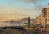 Сильвестр ЩЕДРИН. Набережная в Неаполе. 1825