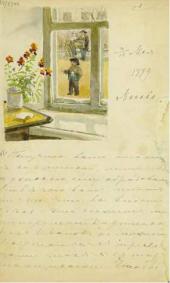 Письмо Е.Д. Поленовой М.В. Якунчиковой. 3/15 мая 1889