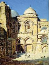 Фасад храма. Гроба Господня. 1882 Фасад храма. Гроба Господня. 1882