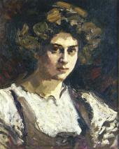 Портрет Н.И. Комаровской 1909-1910