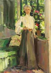 Портрет Г.Л. Теляковской. 1905