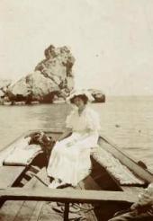 Н.И.Комаровская. Фотография. Гурзуф. 1910-е