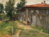 Уголок провинции (Улица в Переславле). 1905 Уголок провинции (Улица в Переславле). 1905