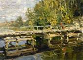Осень. На мосту Начало 1910-х Осень. На мосту Начало 1910-х