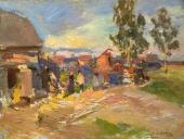 Охотино. Солнечный день. 1915 Охотино. Солнечный день. 1915