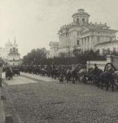 Москва. Моховая улица, Румянцевский музей. Фотография. Конец XIX в.