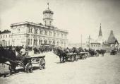 Москва. Каланчёвская (ныне Комсомольская) площадь. Фотография. Начало XX в.