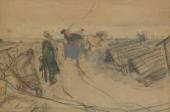Петр I на работах. Строительство Петербурга. 1910–1911 Петр I на работах. Строительство Петербурга. 1910–1911