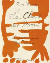 Титульный лист из книги Pierre Reverdy. Le Chant des morts [Песнь мертвых]. 1948