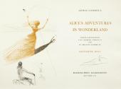 Титульный разворот из книги Lewis Carroll. Alice’s Adventures in Wonderland