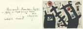 Разворот из книги Joan Miro. Le Lézard aux plumes d’or