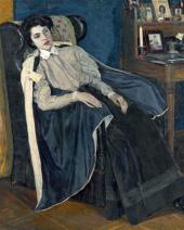 ПОРТРЕТ О.М. НЕСТЕРОВОЙ, ДОЧЕРИ ХУДОЖНИКА. 1905 ПОРТРЕТ О.М. НЕСТЕРОВОЙ, ДОЧЕРИ ХУДОЖНИКА. 1905