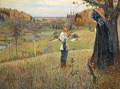 ВИДЕНИЕ ОТРОКУ ВАРФОЛОМЕЮ. 1889–1890 ВИДЕНИЕ ОТРОКУ ВАРФОЛОМЕЮ. 1889–1890
