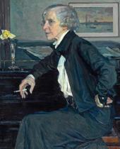 ПОРТРЕТ Е.С. КРУГЛИКОВОЙ. 1938 Фрагмент.