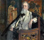 ПОРТРЕТ В.М. ВАСНЕЦОВА. 1925