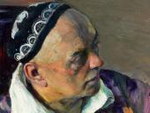 ПОРТРЕТ А.В. ЩУСЕВА. 1941. Фрагмент.