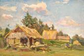 П. КРЫЛОВ. ПЕЙЗАЖ. 1938