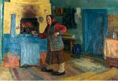 Н. ДУБОВИК. ДЕРЕВЕНСКИЙ ДОМ. 2005