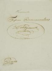 ТИТУЛЬНЫЙ ЛИСТ. 1832. ИЗ «ИТАЛЬЯНСКОГО АЛЬБОМА» ТИТУЛЬНЫЙ ЛИСТ. 1832. ИЗ «ИТАЛЬЯНСКОГО АЛЬБОМА»