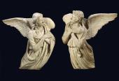 МИКЕЛОЦЦО (МИКЕЛОЦЦО ДИ БАРТОЛОМЕО МИКЕЛОЦЦИ) 1396–1472. ДВА БЛАГОГОВЕЮЩИХ АНГЕЛА. 1427–1438 МИКЕЛОЦЦО (МИКЕЛОЦЦО ДИ БАРТОЛОМЕО МИКЕЛОЦЦИ) 1396–1472. ДВА БЛАГОГОВЕЮЩИХ АНГЕЛ