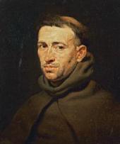 ПИТЕР ПАУЛЬ РУБЕНС (1577–1640). ГОЛОВА ФРАНЦИСКАНСКОГО МОНАХА. 1615–1617 ПИТЕР ПАУЛЬ РУБЕНС (1577–1640). ГОЛОВА ФРАНЦИСКАНСКОГО МОНАХА. 1615–1617
