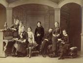 Семья Третьяковых. 1884 Семья Третьяковых. 1884