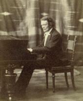 Антон Григорьевич Рубинштейн. Фотография. [1880-e]